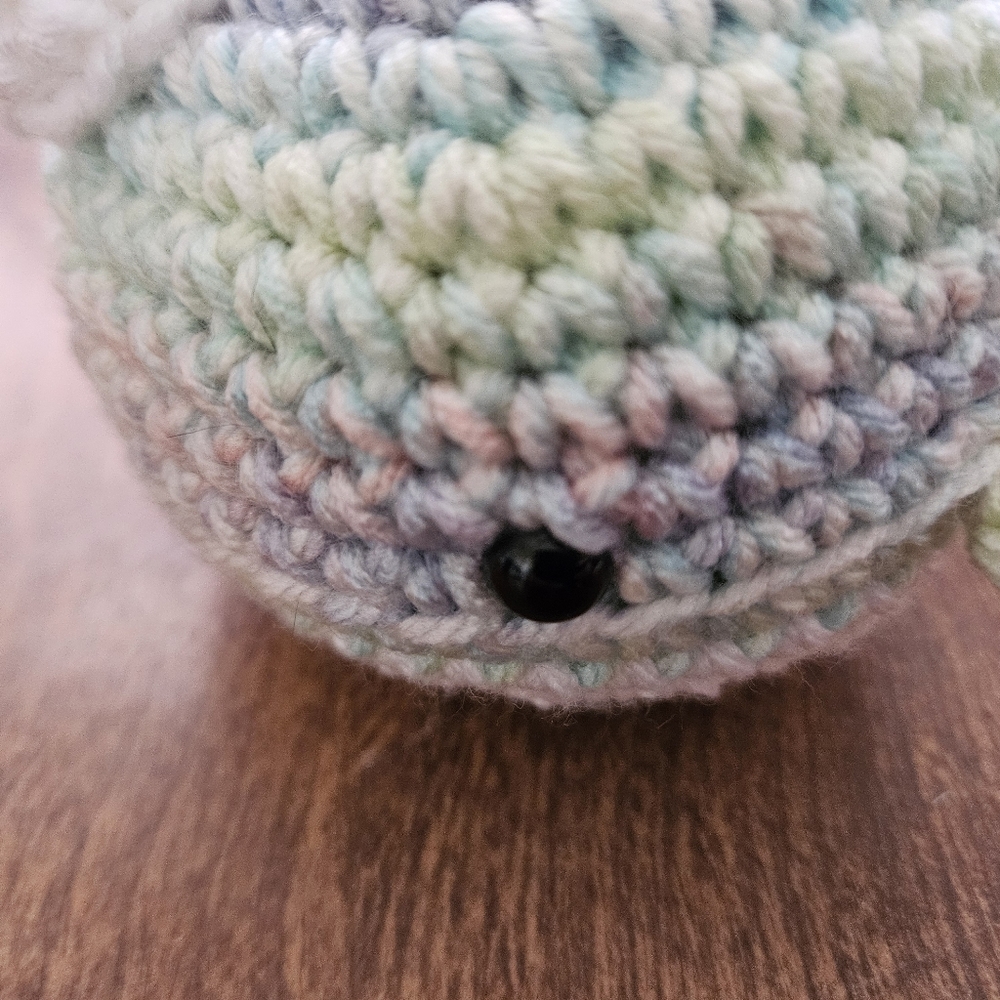 Crochet Pastel Narwhal Amigurumi - Picture 11 of 16
